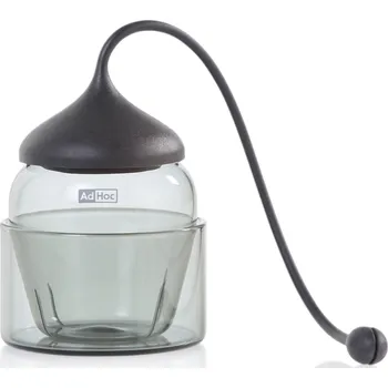 Konvice na čaj Adhoc Infusér na čaj / sítko Fusion sklo a silikon