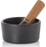 AdHoc Hmoždíř CAMO litinový s dřevem akácie