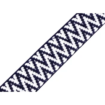 Oboustranný popruh šíře 38 mm Varianta: 3 modrá tmavá