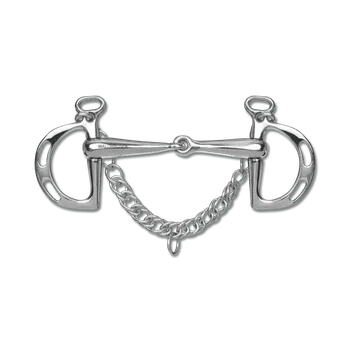 Udidlo pro koně Udidlo Thiedelman nerez W 13,5cm