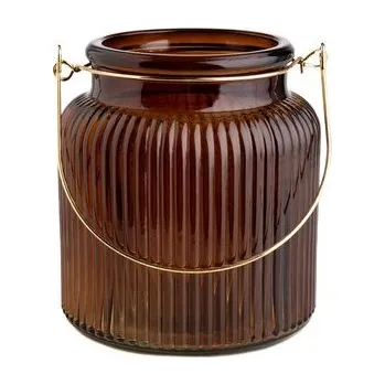 Lucerna Lucerna | FIG | drážkovaná hnědá | 10x11 cm | 707537