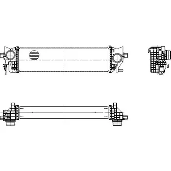 Chladič motoru Chladič turba NRF 309112