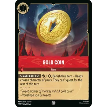 Sběratelská karetní hra Gold Coin 133/204 - Azurite Sea Typ karty: Foil