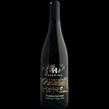 Víno Habřina Tramín červený 0,75l