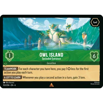 Sběratelská karetní hra Owl Island 102/204 - Azurite Sea Typ karty: Non-Holo
