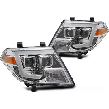 Přední světlomet TUNING-TEC Přední světla Nissan Frontier 10-14 chrom TUBE LIGHT