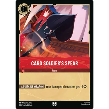 Sběratelská karetní hra Card Soldier's Spear 134/204 - Azurite Sea Typ karty: Non-Holo