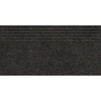 Obklad Tubadzin Zimba black STR schodovka 29,6x59,8x0,8 (6005781)