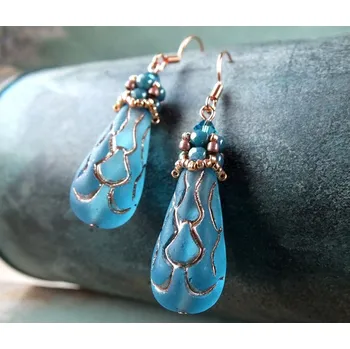 Korálek Náušnice Dingir č.1957 - stavebnice