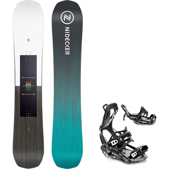 Snowboard Snowboard komplet Nidecker Score 24/25 + vázání Fastec FT360 black Velikost: 159 cm, Velikost vázání: M