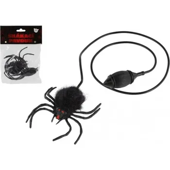 Hračka Teddies Pavouk skákající - plyš / plast - 7 cm