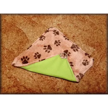 MALÁ HAMAKA jasná zelená + světle hnědá, tlapky