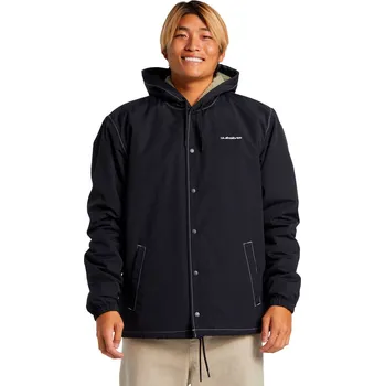 Zimní bunda do města Quiksilver Rain Cloud Warm Hooded Coach black M 2025 - Odesíláme do 24 hodin