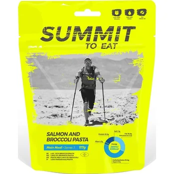 STE SALMON AND BROCCOLI PASTA Losos s těstovinami a brokolicí 117g/608kcal