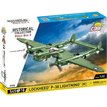 Stavebnice COBI Cobi Stavebnice WW II Lockheed P-38H Lightning (1:32)