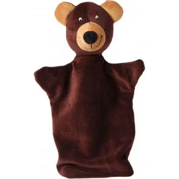 maňásek Maňásek na ruku - pohádkový maňásek - Medvěd od firmy NOE (28 cm)