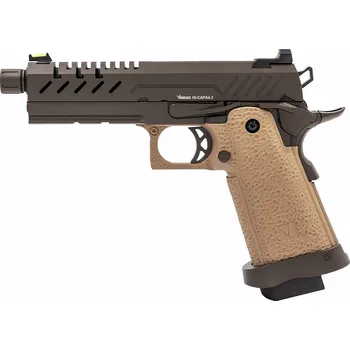 Airsoftová zbraň Vorsk Airsoftová pistole Hi-Capa 4.3, GBB - bronzová/TAN