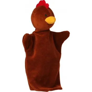 maňásek Maňásek na ruku - pohádkový maňásek - Slepička od firmy NOE (28 cm)