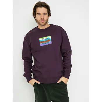 Pánská mikina Element From Here Crew (plum perfect) M, fialová