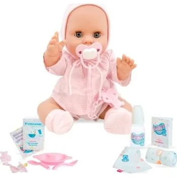 Panenka Berjuan Interaktivní panenka s příslušenstvím Baby Susú 38 cm - Holčička New