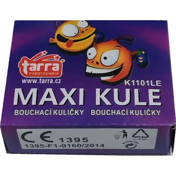 Zábavní pyrotechnika BOUCHACÍ KULIČKY MAXI KULE 4/40/25 - 25 ks