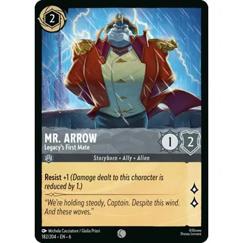 Sběratelská karetní hra Mr. Arrow 182/204 - Azurite Sea Typ karty: Foil