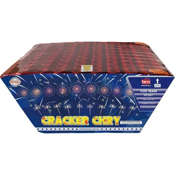 Zábavní pyrotechnika Ohňostroj - BATERIE VÝMETNIC CRACKER CHRY 100 RAN 1/1