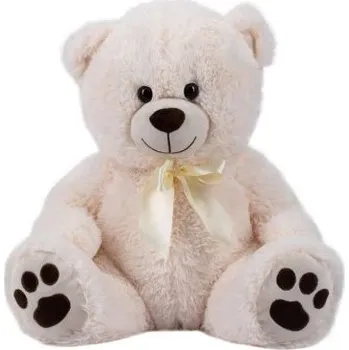 plyšák FreeOn Free2Play Plyšový medvěd Cuddly 38 cm - White