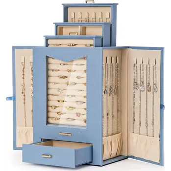 Šperkovnice Troli Designová modrá šperkovnice + 2 měsíce na vrácení zboží