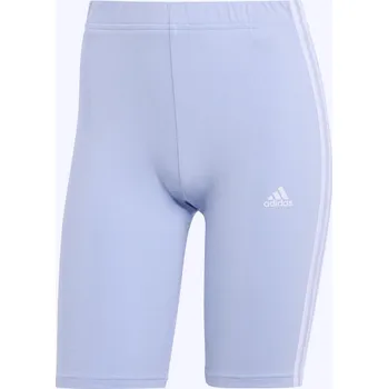 Dámské legíny dámské šortky ADIDAS - BLUE DAWN - S (Adidas Essential 3 Stripe Shorts Womens)