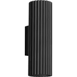 Sollux SL.1649 - Nástěnné svítidlo KARBON 2xGU10/10W/230V černá