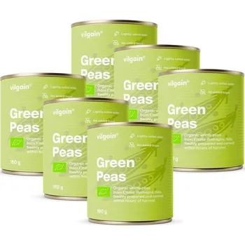 Vilgain Hrášek BIO – 6x 160 g