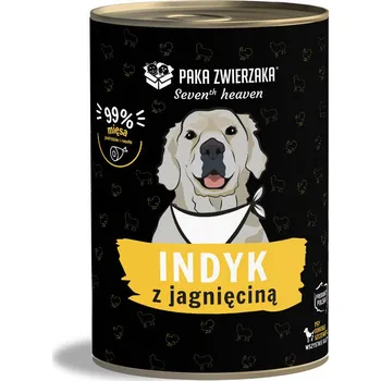 Krmivo pro psa Paka Zwierzaka - Sedmé nebe - Krůtí s jehněčím (krocan & jehněčí) 400g