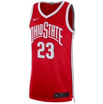 Dres Nike Ohio State Limited Men's Dri-FIT College Basketball Jersey cn3017-657 Velikost S