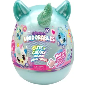 plyšák Unidorables plyšové zvířátko s překvapením zelené vejce