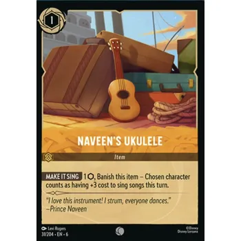 Sběratelská karetní hra Naveen's Ukulele 031/204 - Azurite Sea Typ karty: Non-Holo