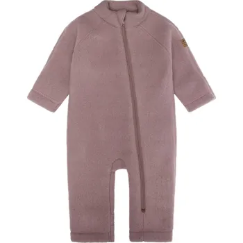 Kojenecká bunda Merino overal na zip bez kapuce ohrnovací růžový Twilight Mauve Mikk-Line NOOS Velikost: 68