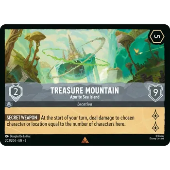 Karetní hra Treasure Mountain 203/204 - Azurite Sea Typ karty: Non-Holo