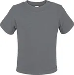 Link Kids Wear Kojenecké tričko s krátkým rukávem X954 Heather Grey 62-68