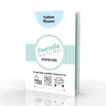 Osvěžovač vzduchu Essentia Vonná karta COTTON FLOWER