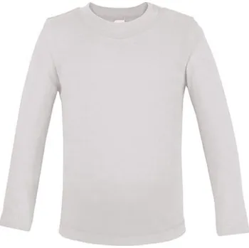 Link Kids Wear Kojenecké tričko s dlouhým rukávem X955 White 62-68