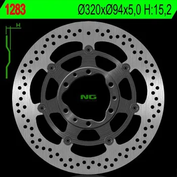 Motodíl NG přední brzdový kotouč HONDA CBR 1000RR 08-17 (320X94X5) (6X6,5mm) - nahrazená NG1621G - (NG přední brzdový kotouč HONDA CBR 1000RR 08-17 (320X94X5) (6X6,5mm) - nahrazená NG1621G -)