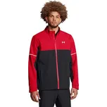 Pánská bunda Under Armour Drive Rain Jacket velikost XXL black / red