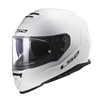 Helma na motorku LS2 FF800 STORM II SOLID WHITE-06 3XL