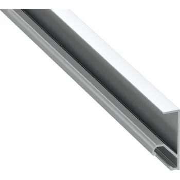 Příslušenství pro LED osvětlení Hliníkový profil pro LED pásky "Q18", surový hliník, 1m