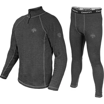 Rybářské oblečení Termoprádlo Delphin Tundra Blacx Velikost XL