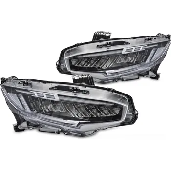 Přední světlomet TUNING-TEC Přední světla Honda Civic X 16-21 černá FULL LED I