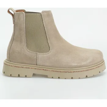 Dámská sportovní obuv Birkenstock Highwood Slip On Women Suede Leather Narrow (taupe) 36, béžová