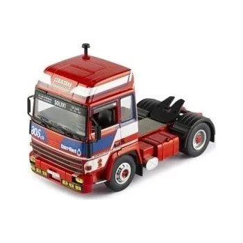 Dětské zboží IXO Models TAHAČ NÁVĚSŮ BERLIET TR 350 1978 Red with stripes 194