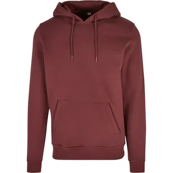 Pánská mikina Build Your Brand Pánská mikina z bio bavlny BY137 Cherry XL